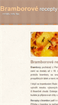 Mobile Screenshot of bramborove-recepty.cz